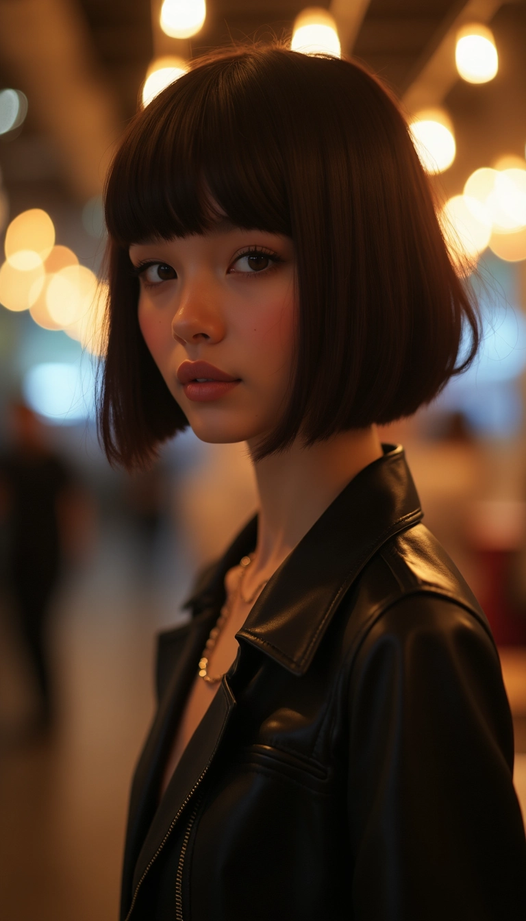 Bob with Bangs