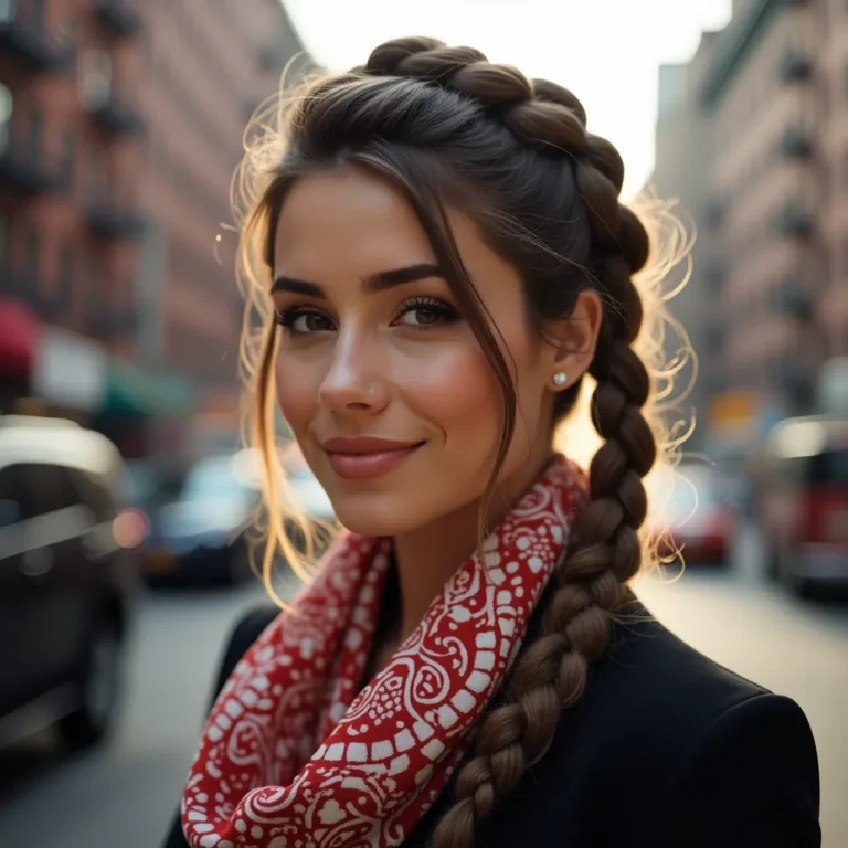 11 Chic Scarf Hairstyles To Try This Season