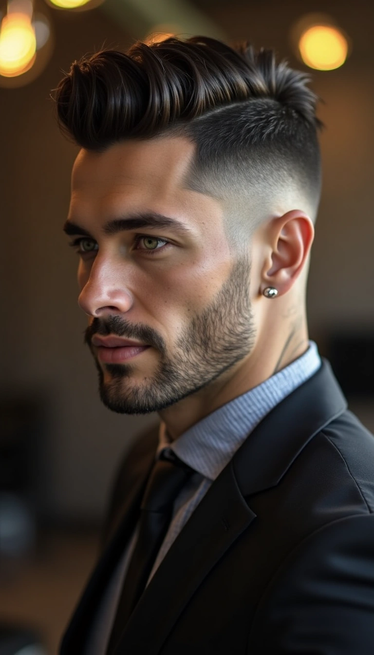 Pompadour Fade