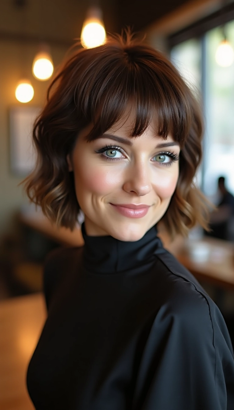 Long Layered Pixie Cut