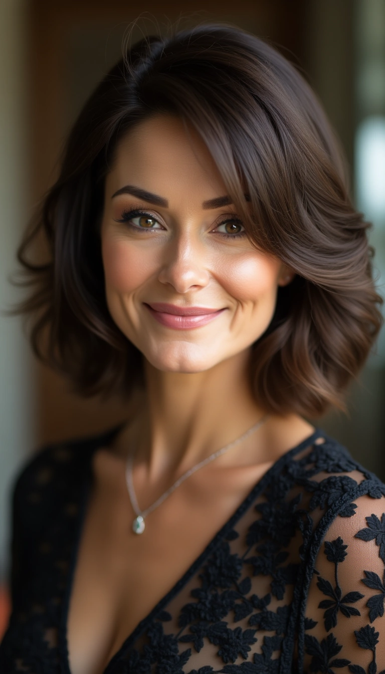 Side-Swept Bangs