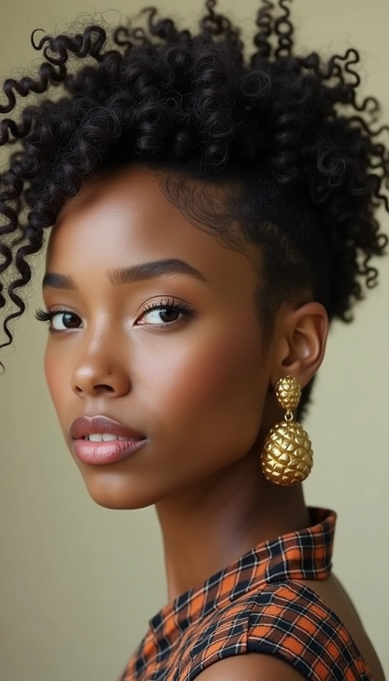 Pineapple Updo