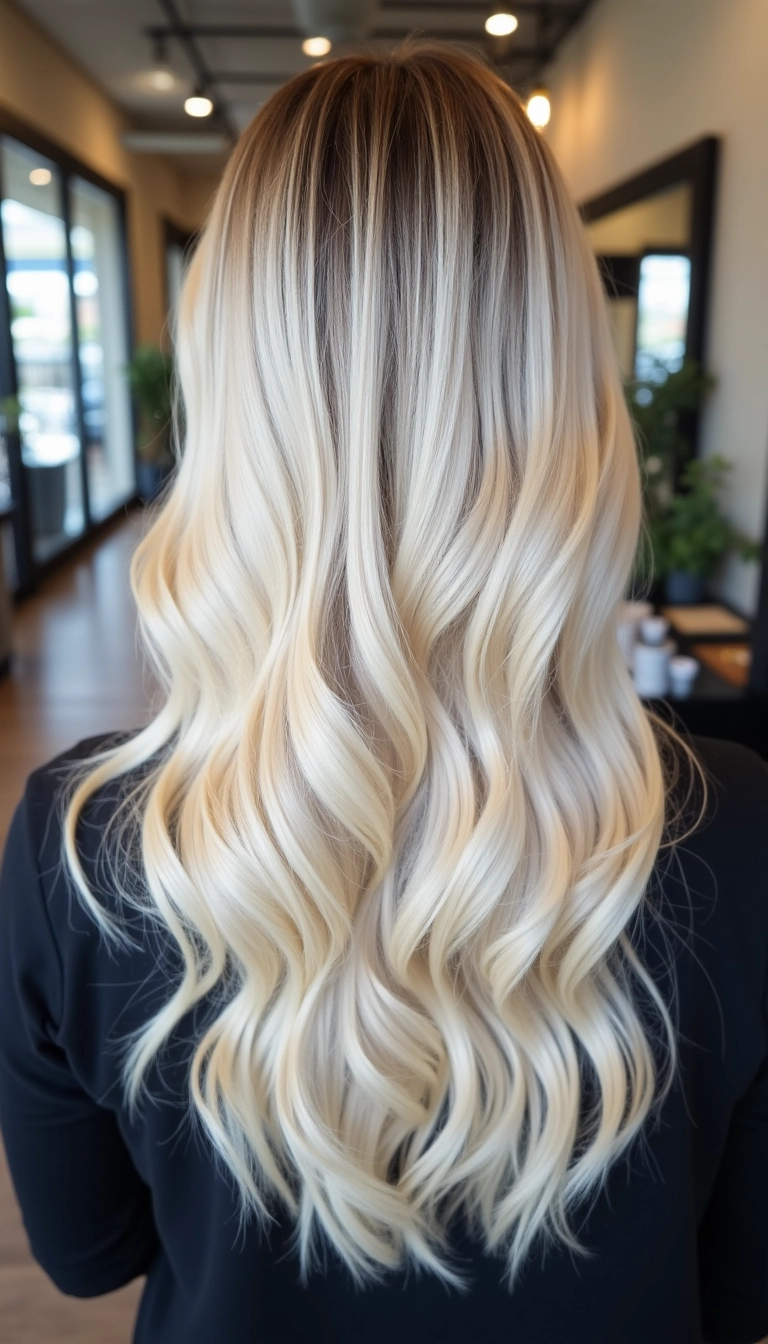 Platinum Blonde Highlights