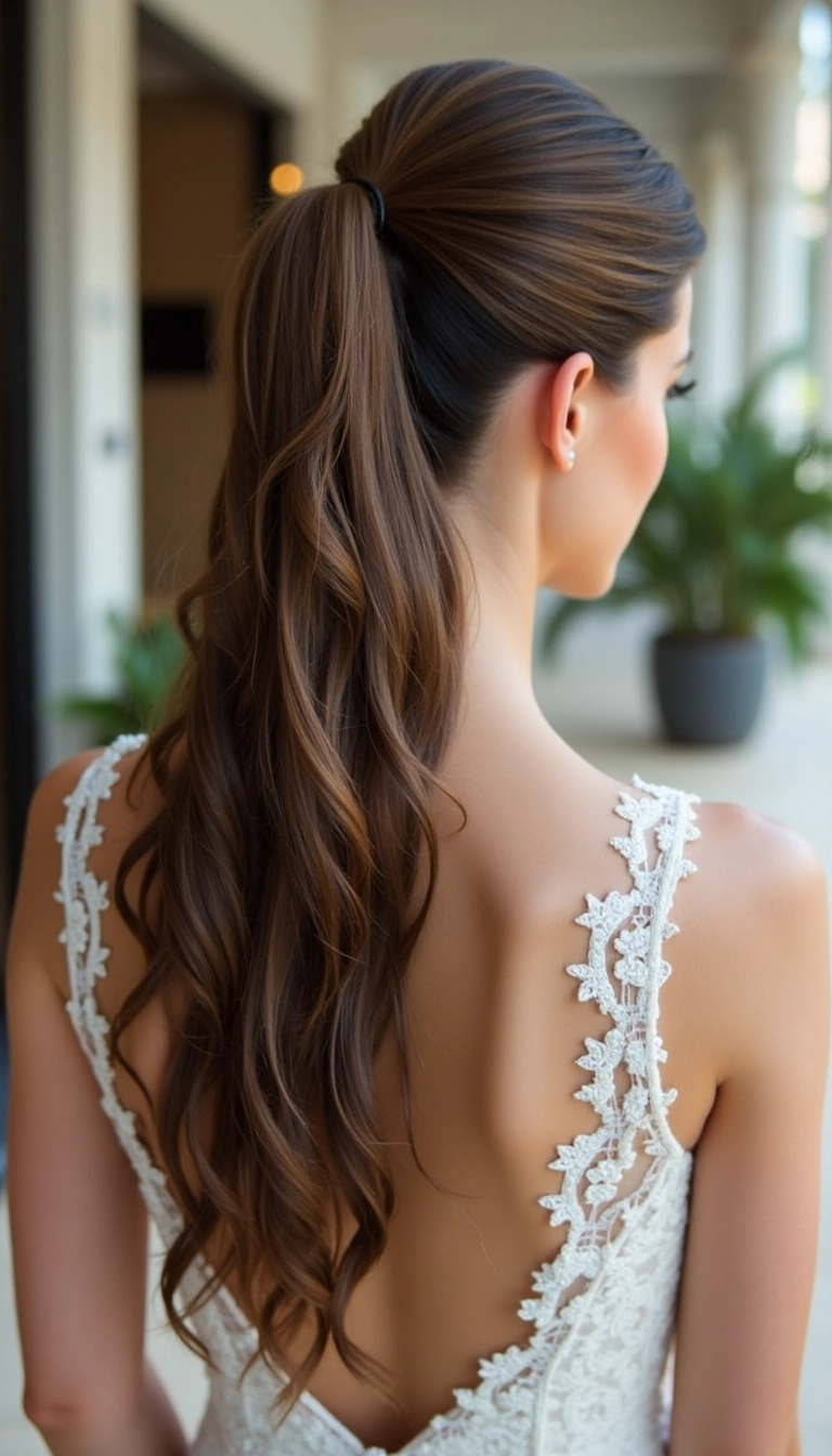 Sleek Half Ponytail