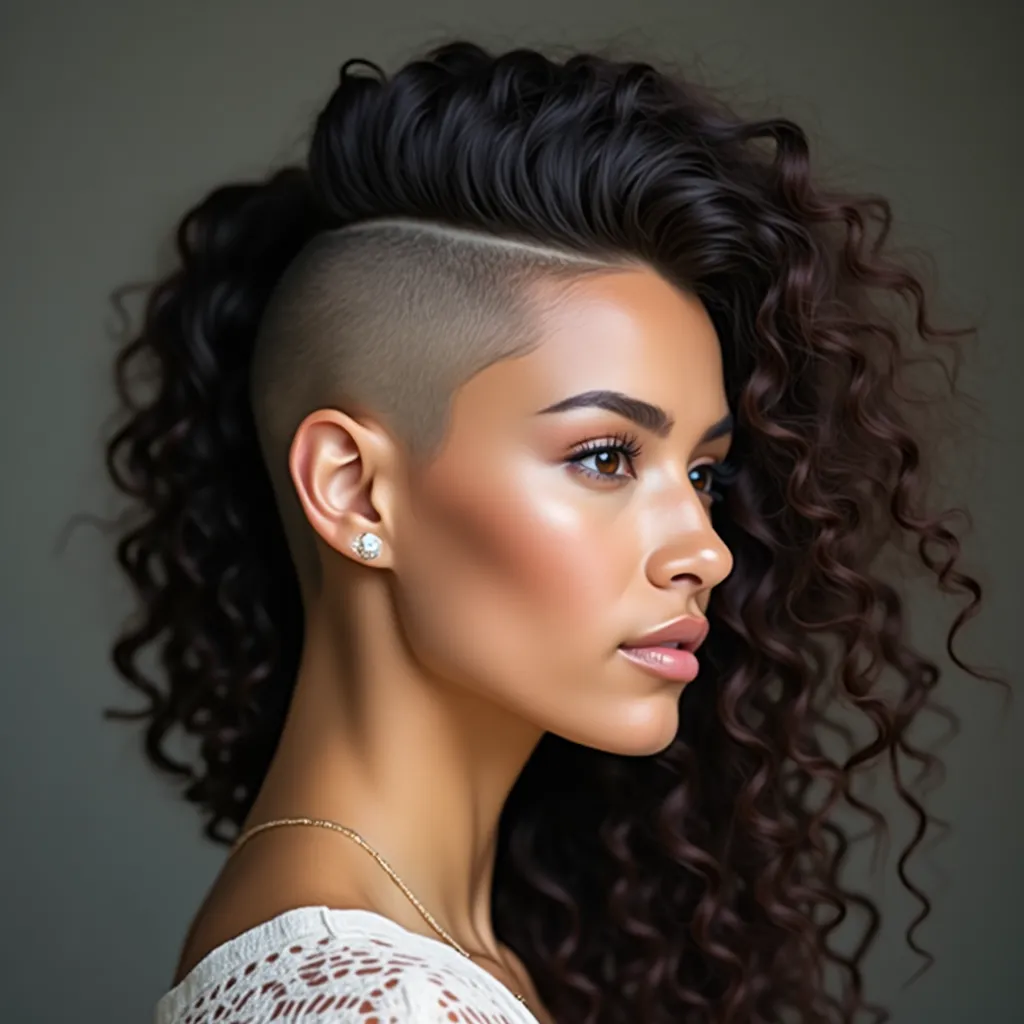 Half-Shaved Undercut