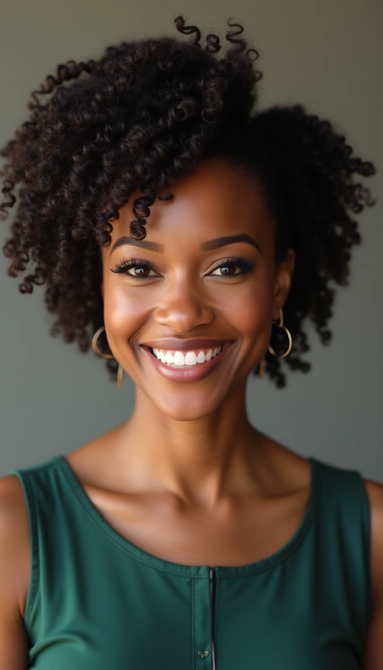 Short Natural Curls