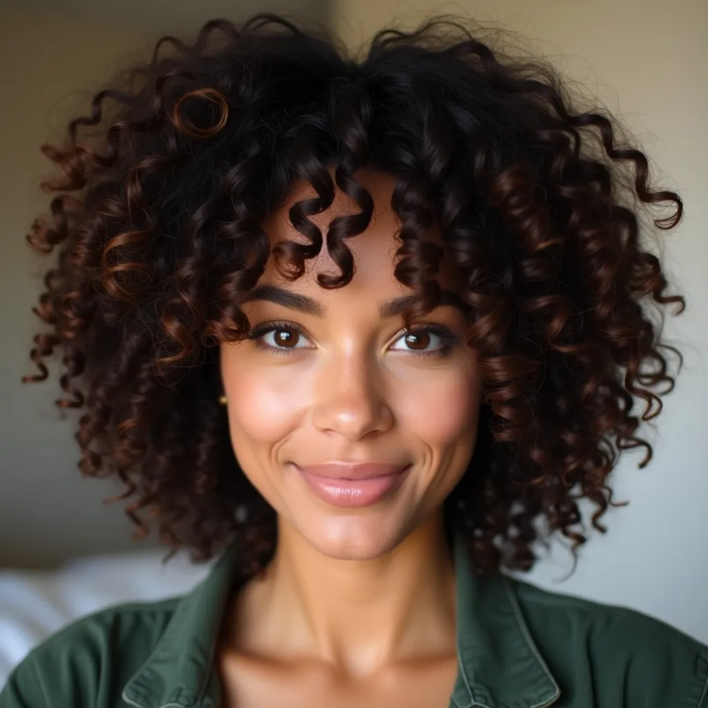 Curly Bangs