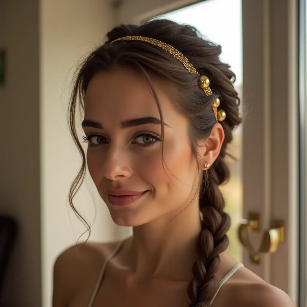 The Headband with Side Braid