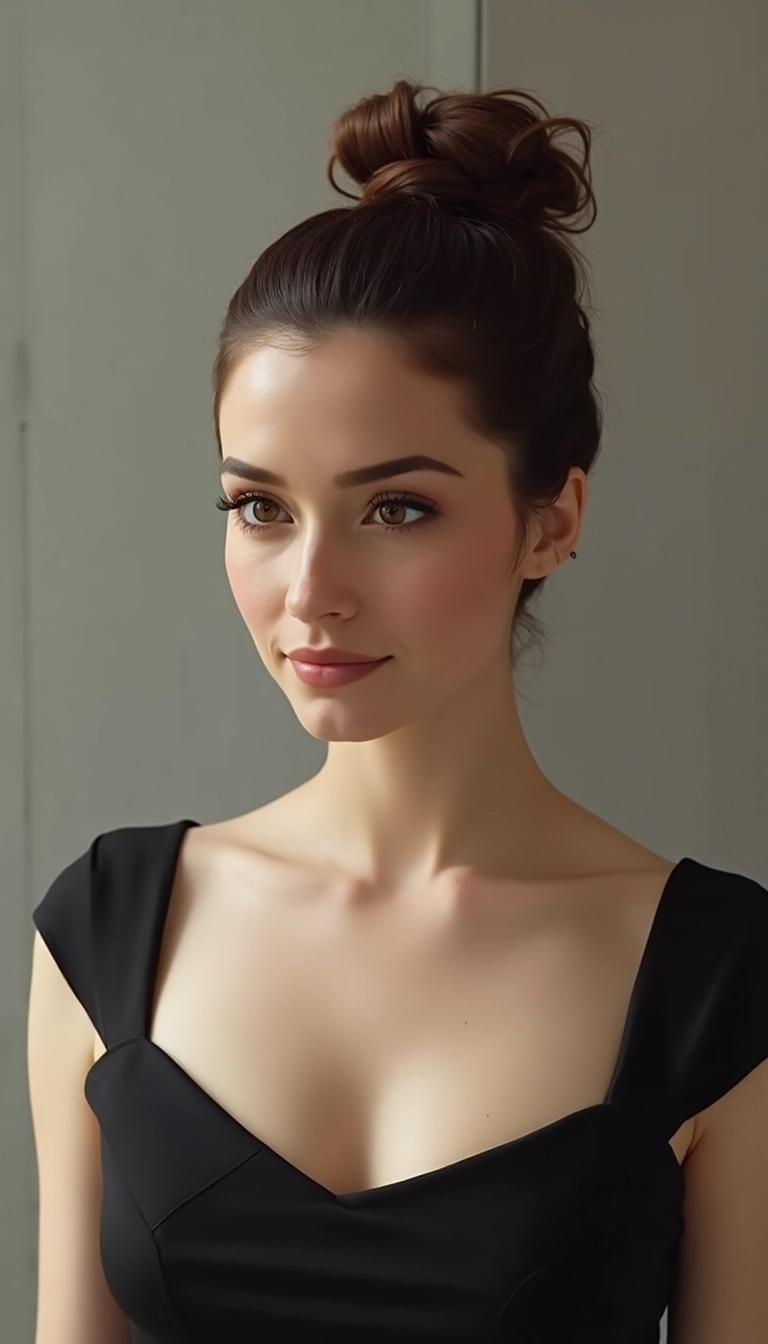 Half-Up Top Knot