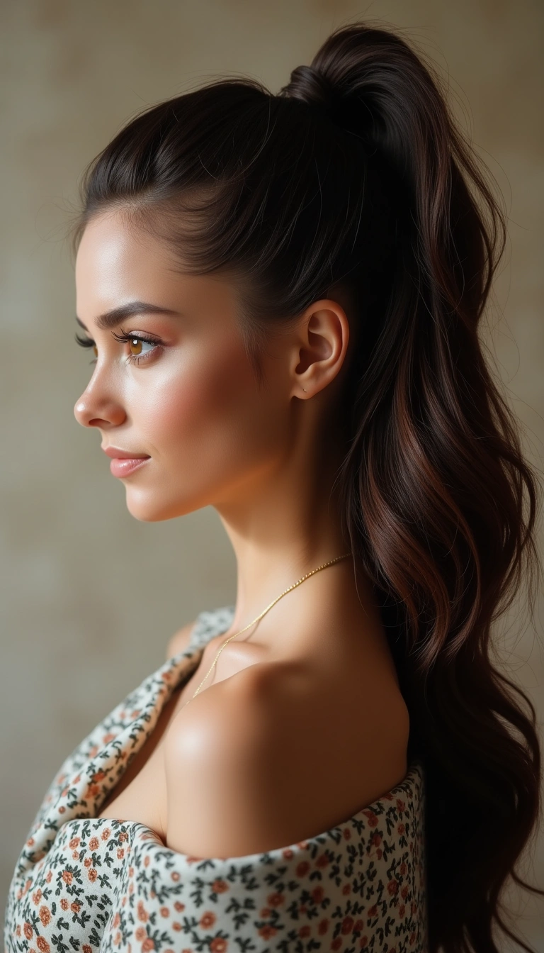 Voluminous Ponytail