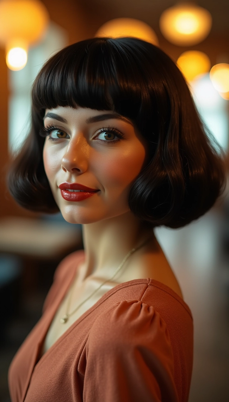 The Bouffant Bob