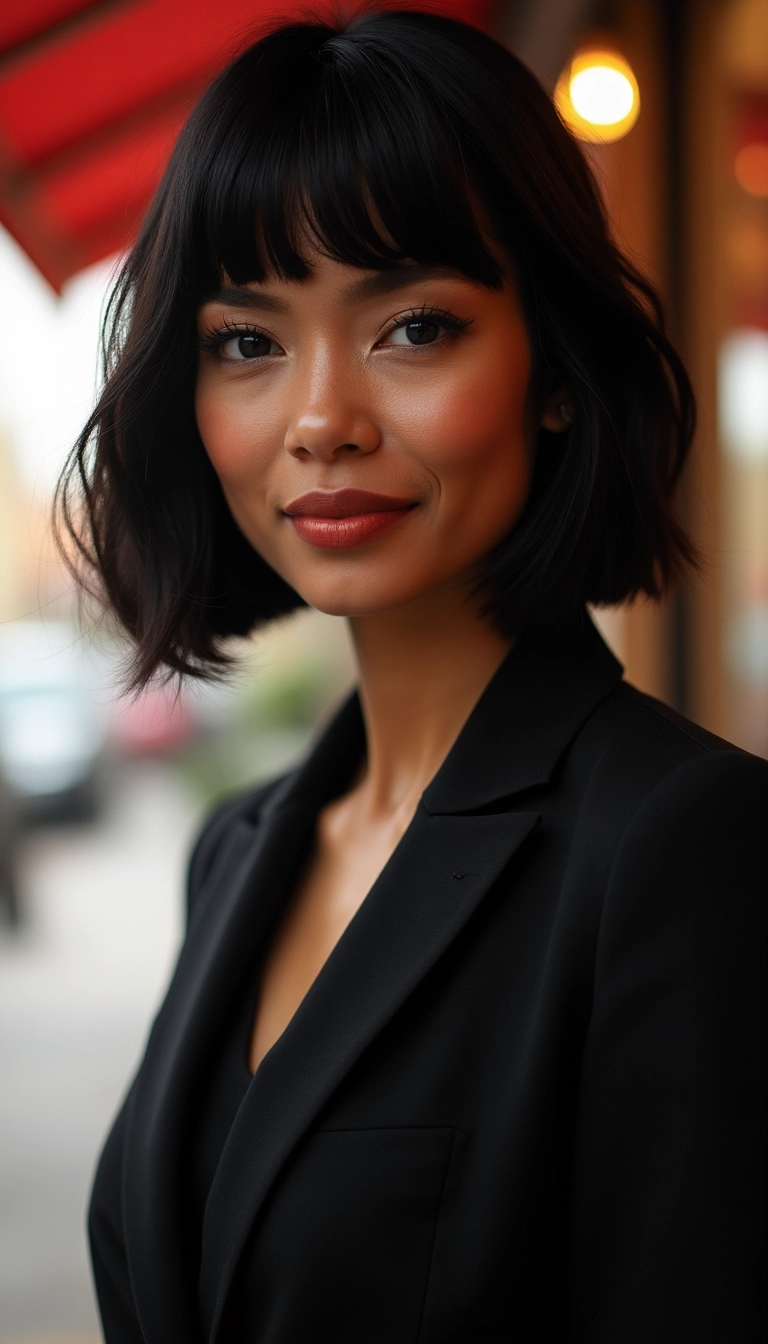 Bob with Bangs