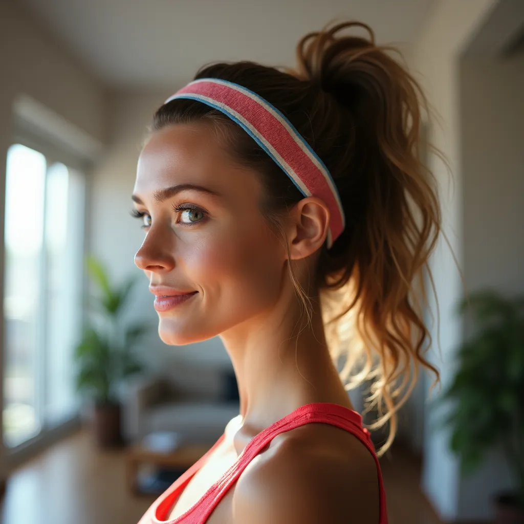 The Sporty Headband Look