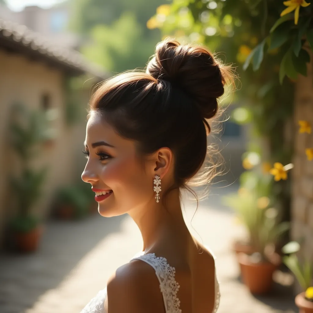 The High Ballerina Bun