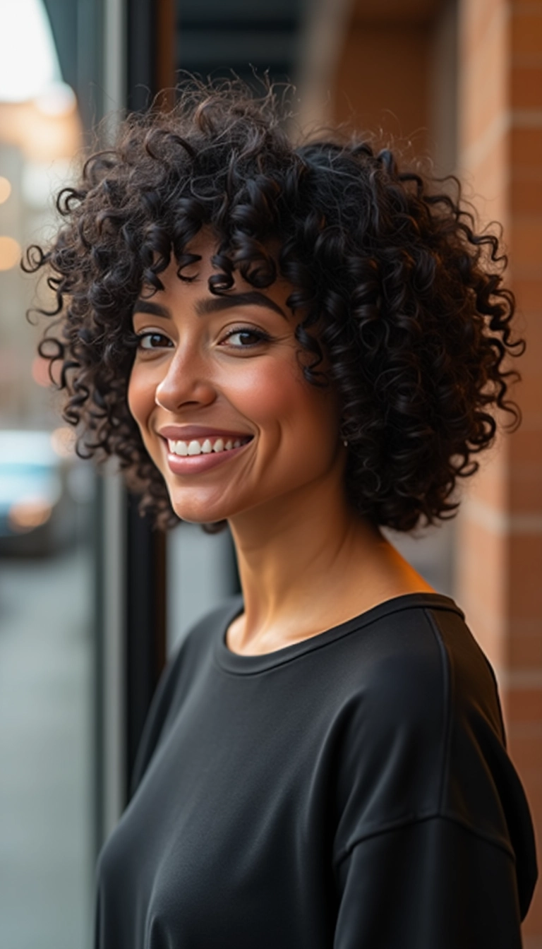 The Curly Bob