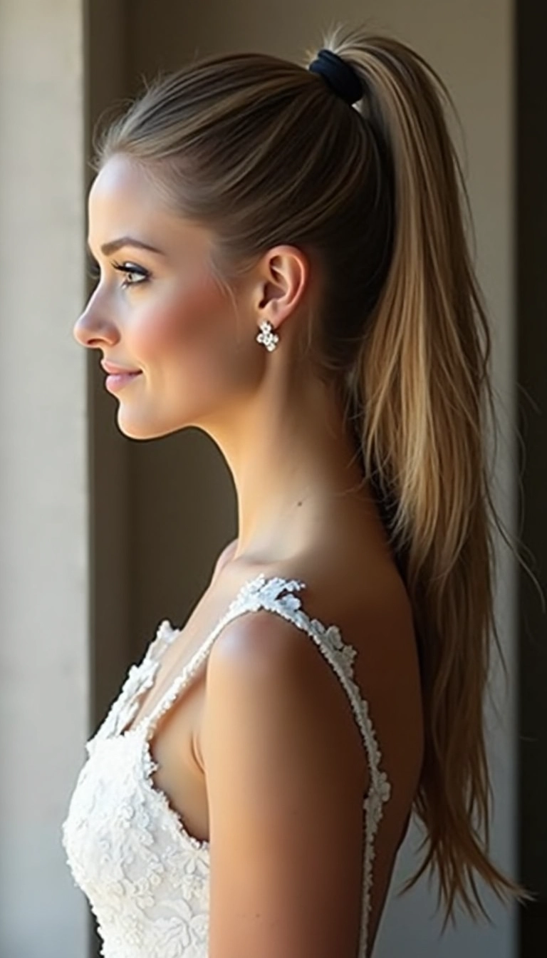 Sleek Ponytail