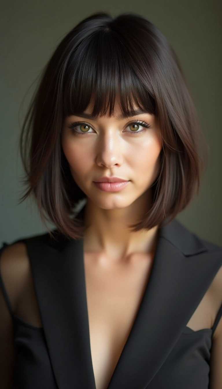 Blunt Bangs