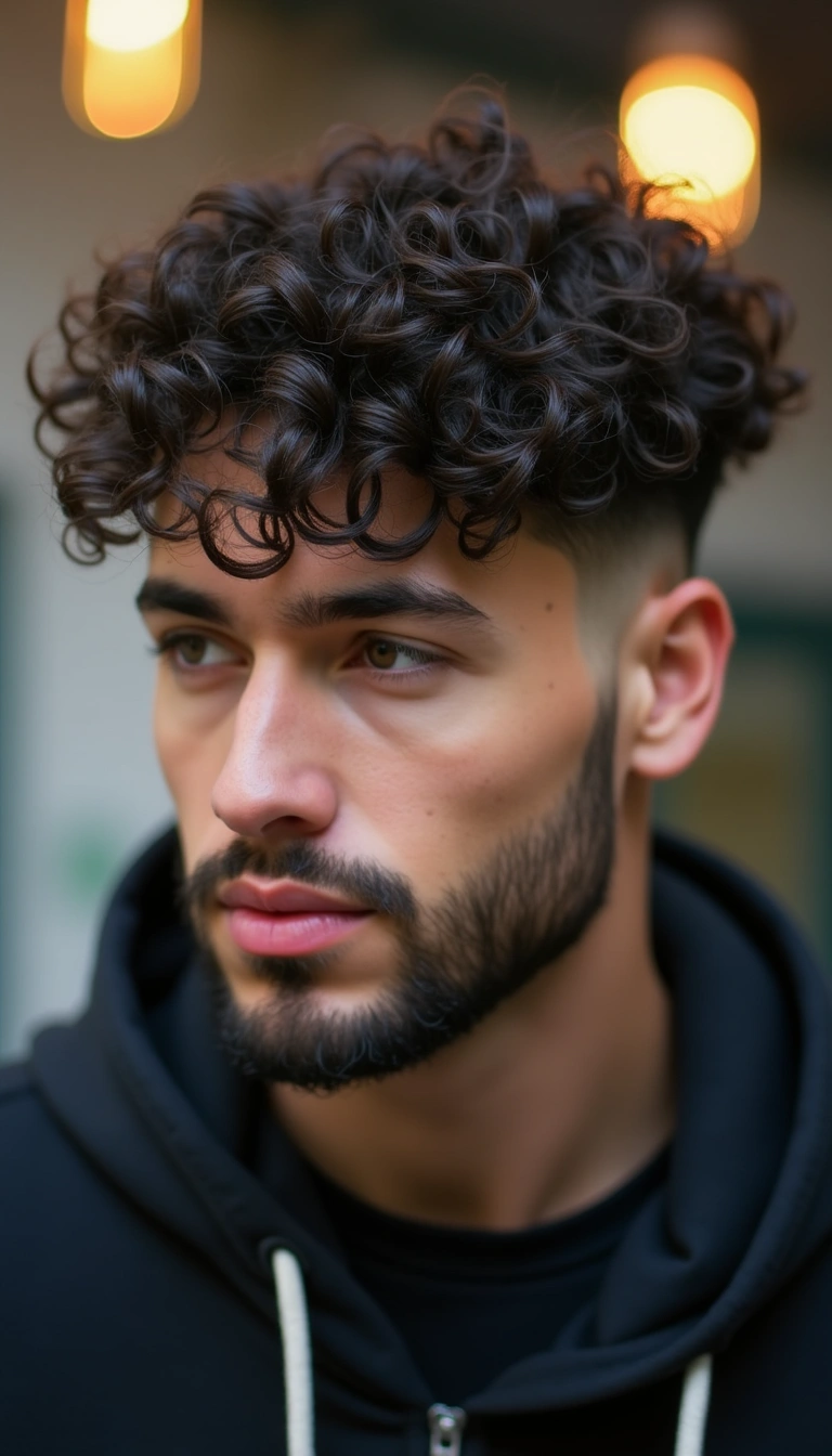 The Curly Undercut
