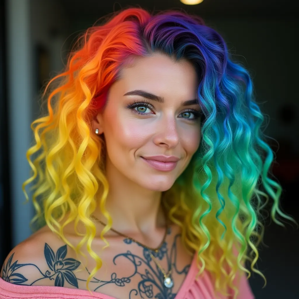 Rainbow Undercut