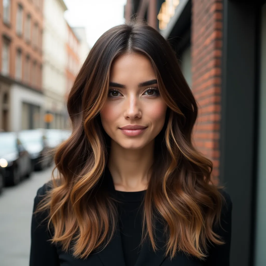 Caramel Tipped Highlights