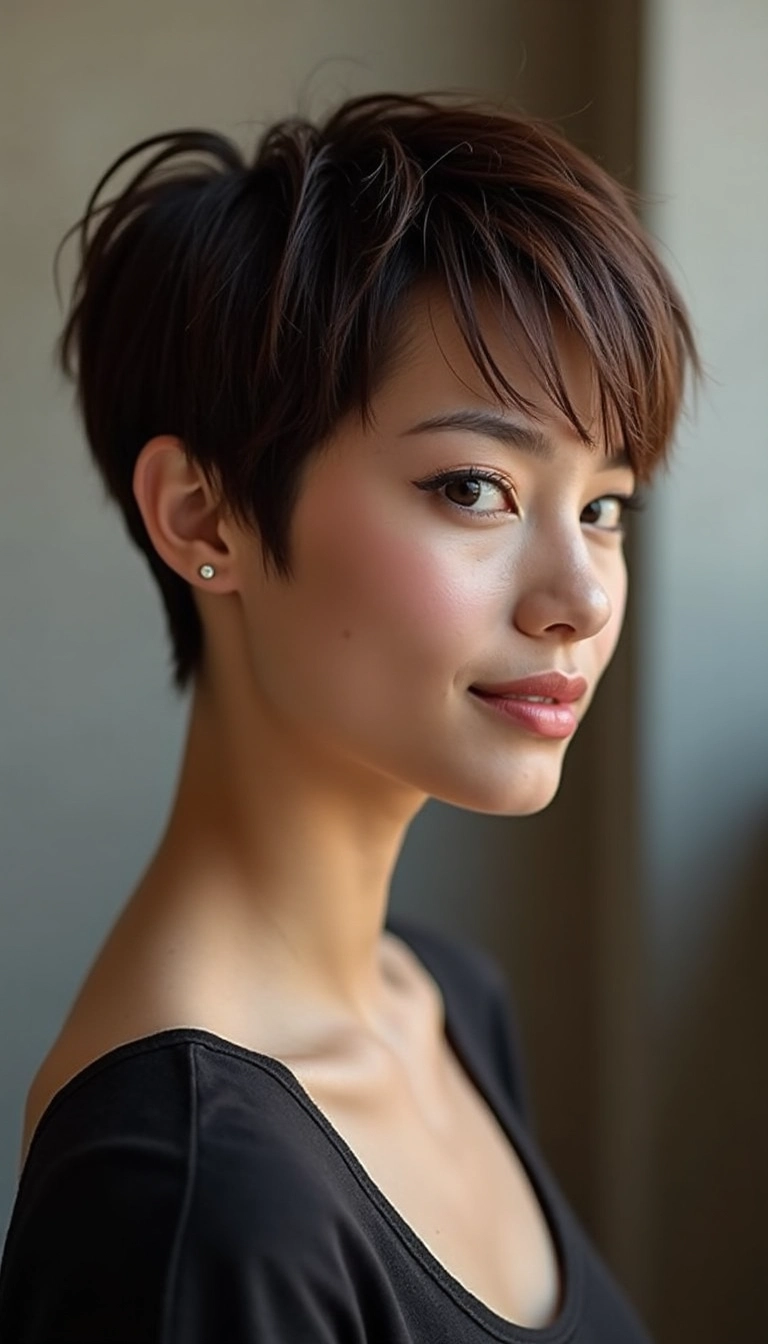 Layered Pixie Cut