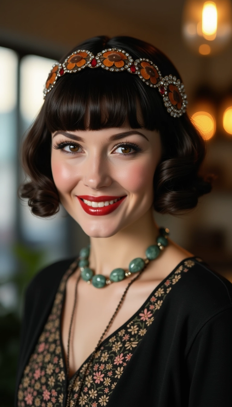 The Classic Flapper Bob