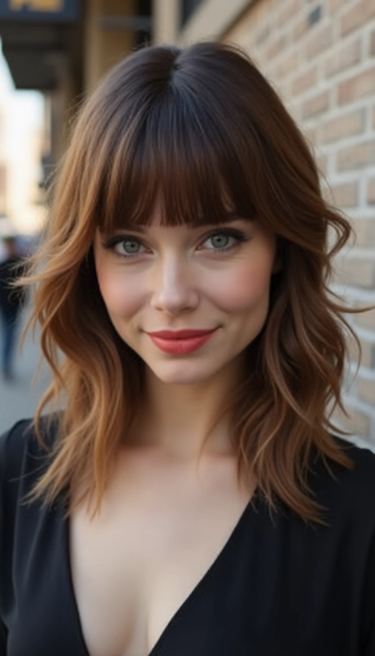 Side-Swept Bangs