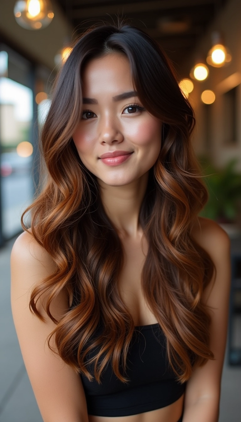 Caramel Dip-Dye