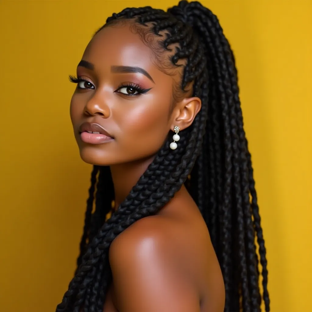 Locs Ponytail
