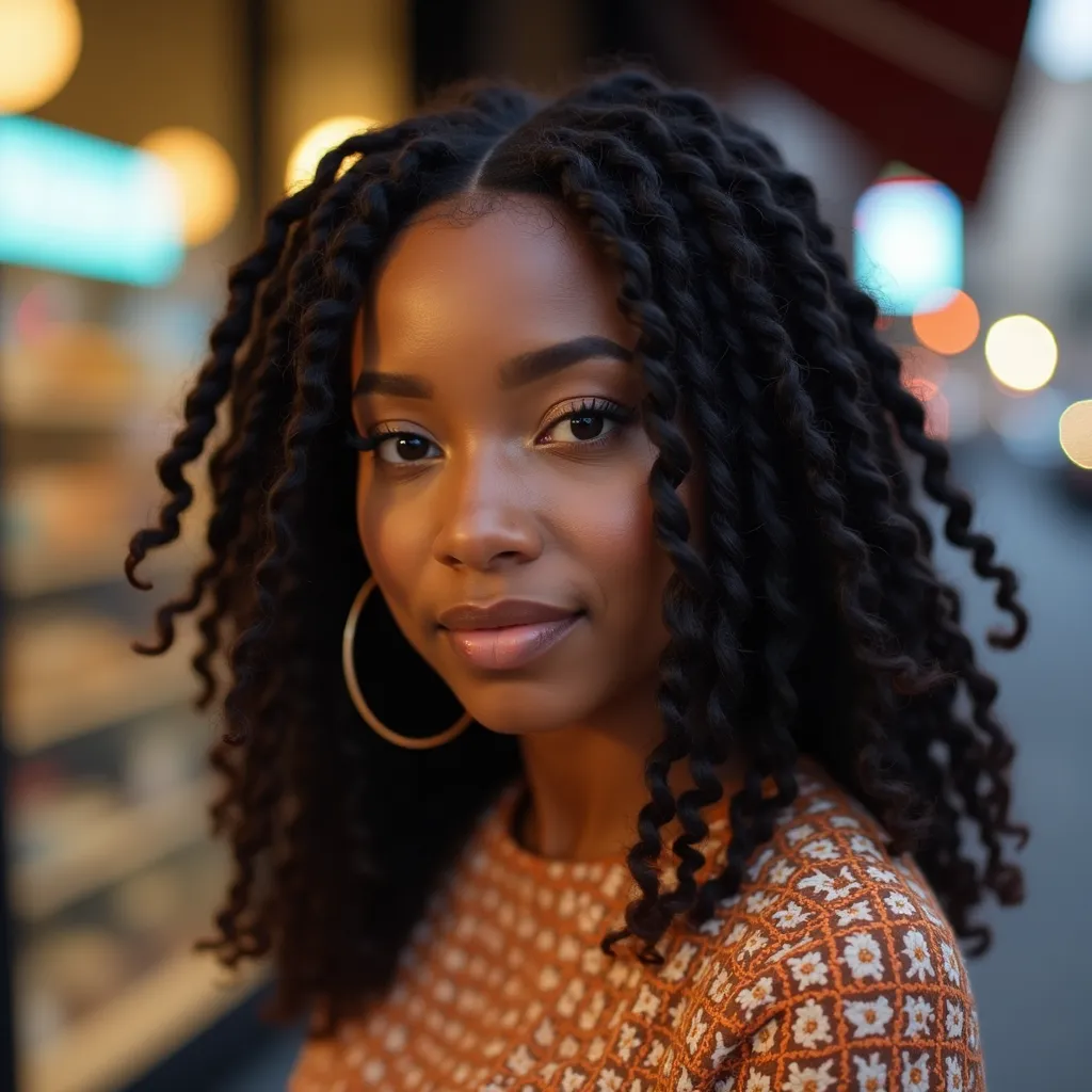 Braidout Locs
