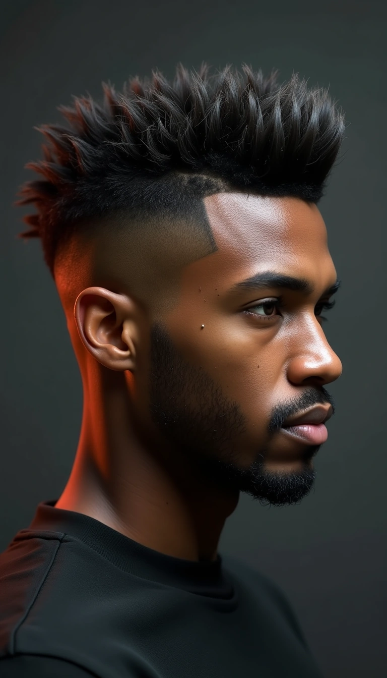 The Mohawk Fade