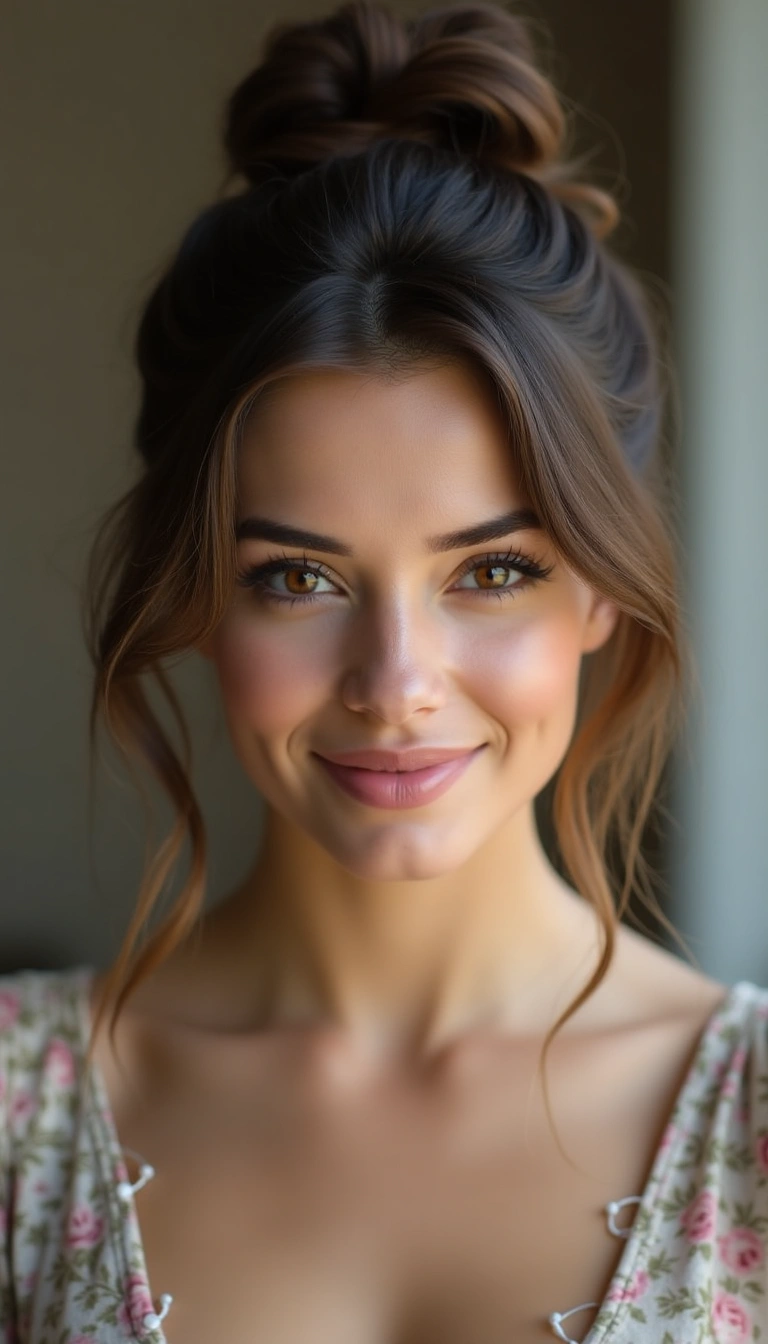 Half-Up Top Knot