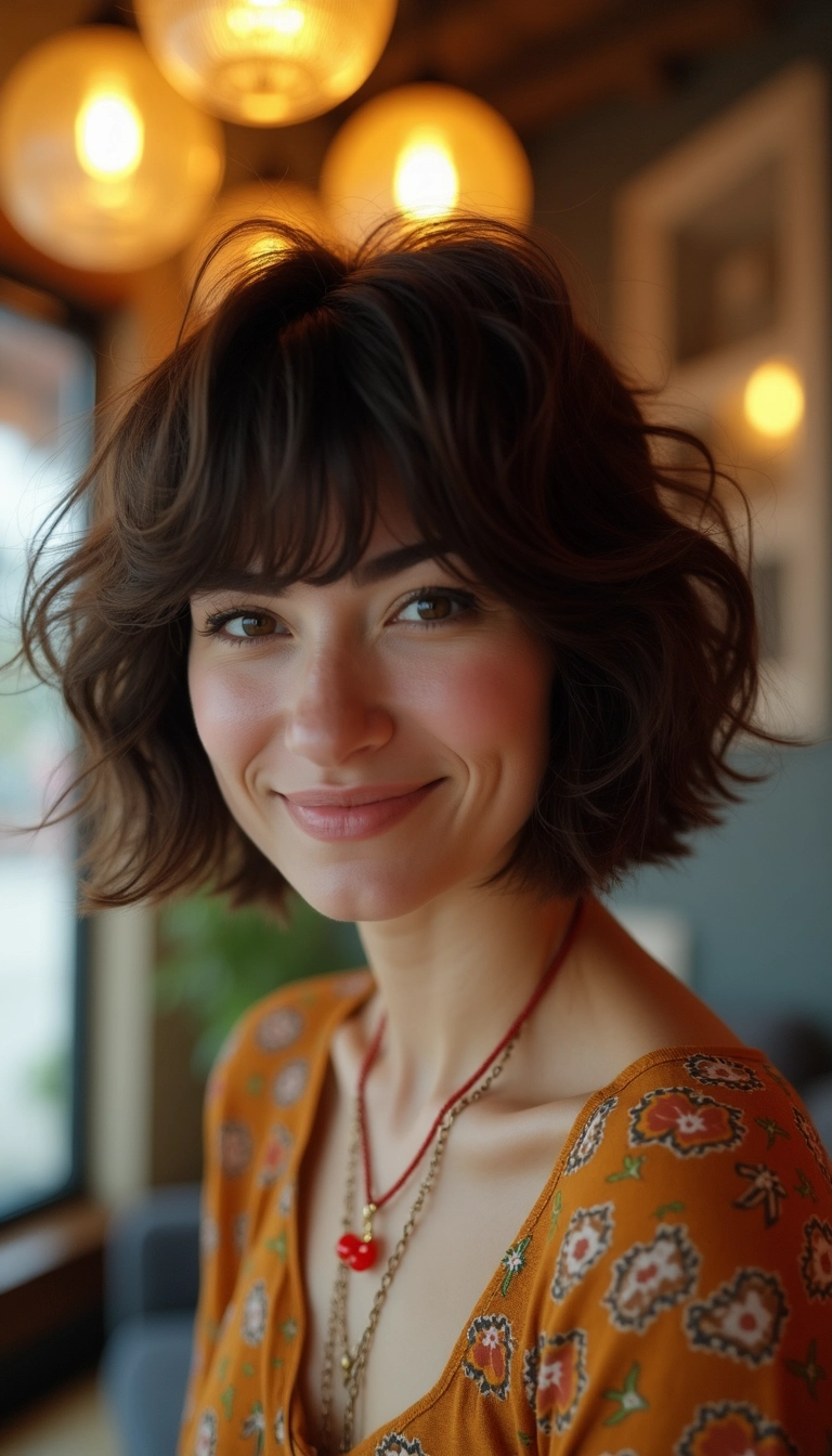 The Shaggy Bob
