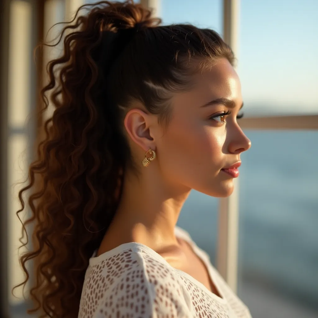 Undercut with a Ponytail