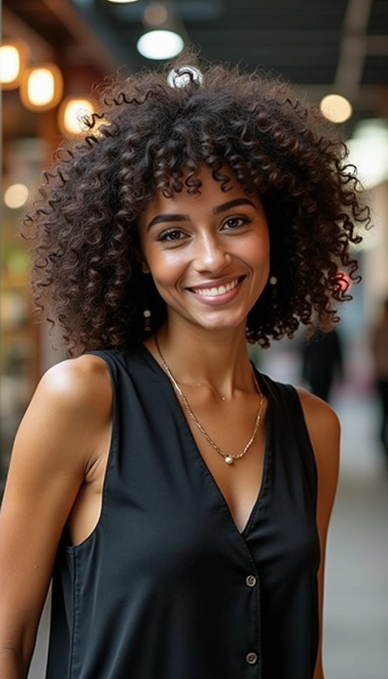 Layered Curly Wig