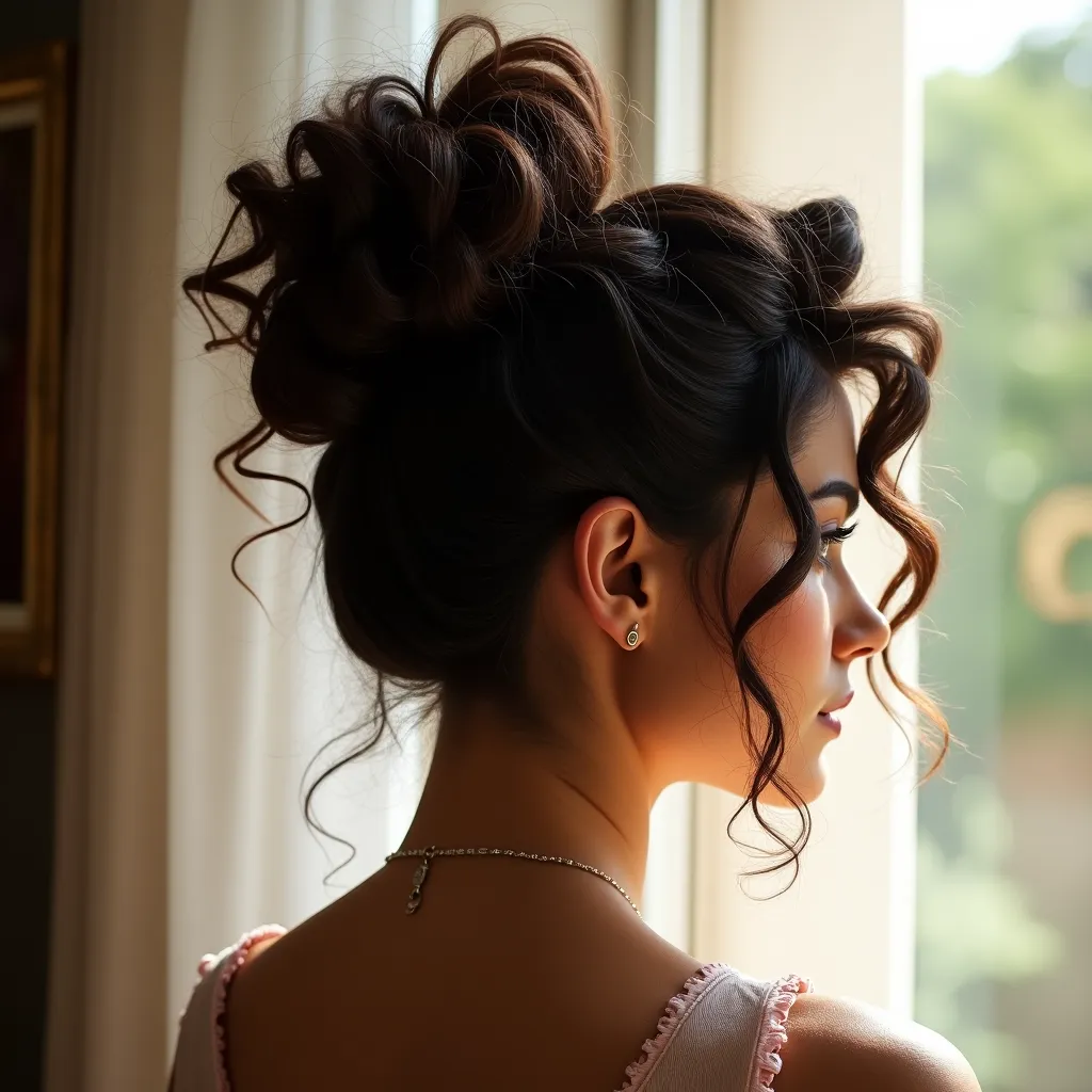 Curly Updo