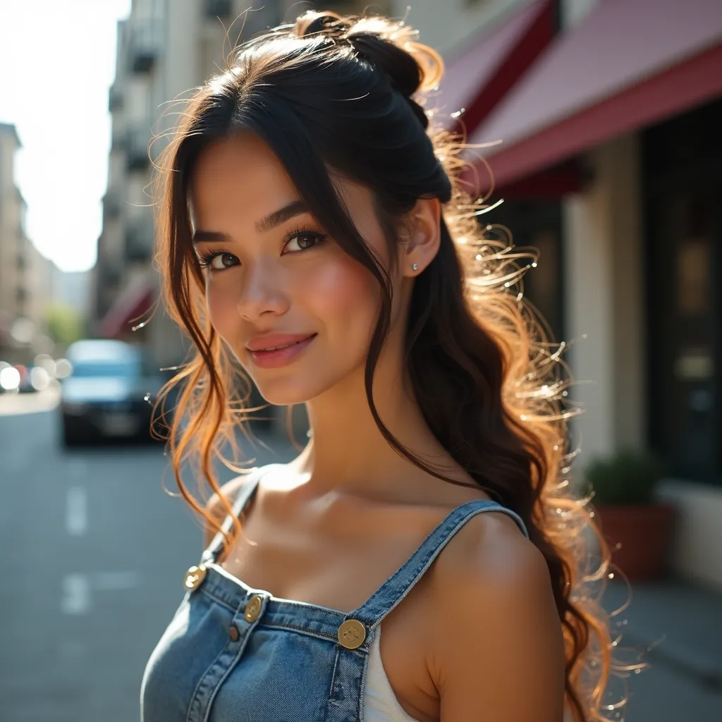 Half Up Bow
