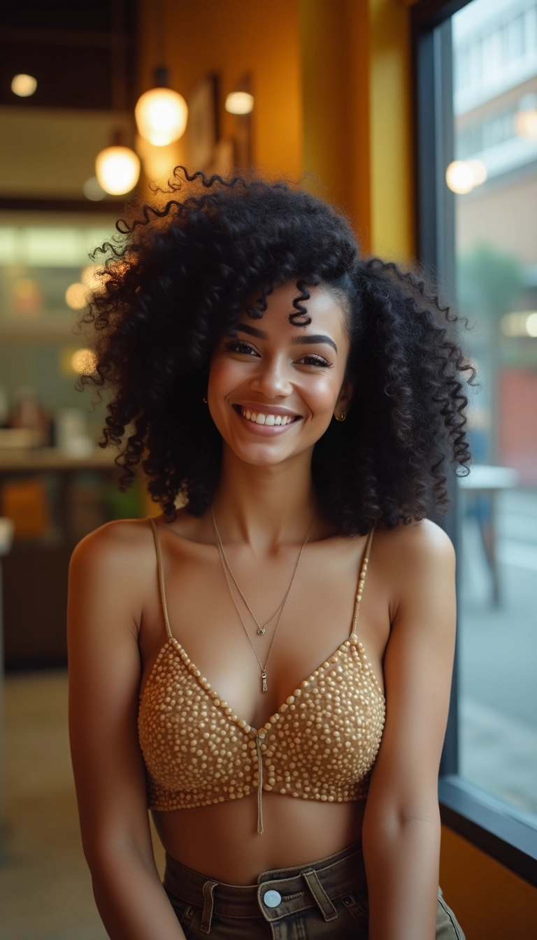 Jerri Curl Wig