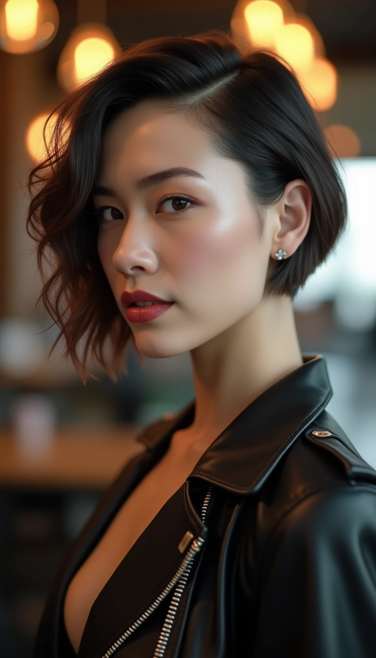 Inverted Bob with Undercut
