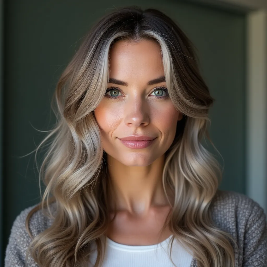 Silver and Ash Brown Mix
