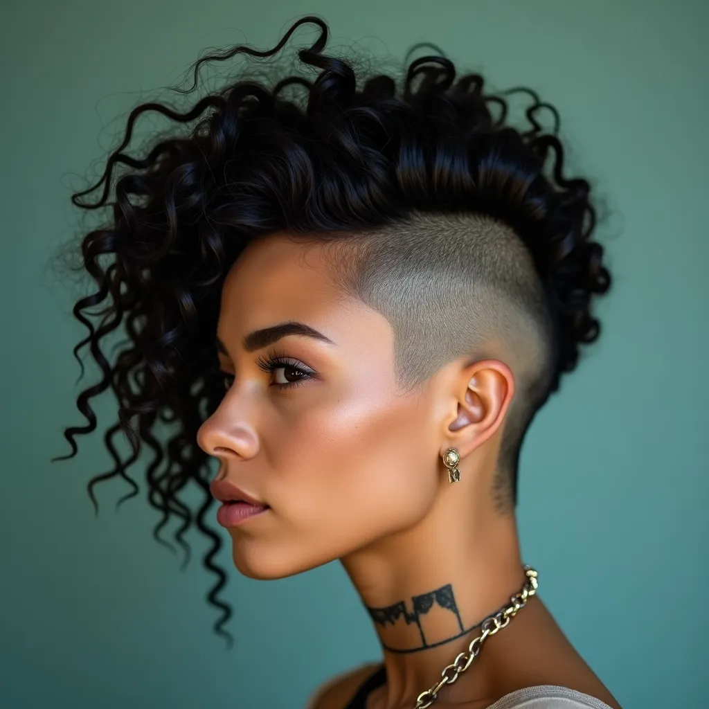 Undercut with a Mohawk