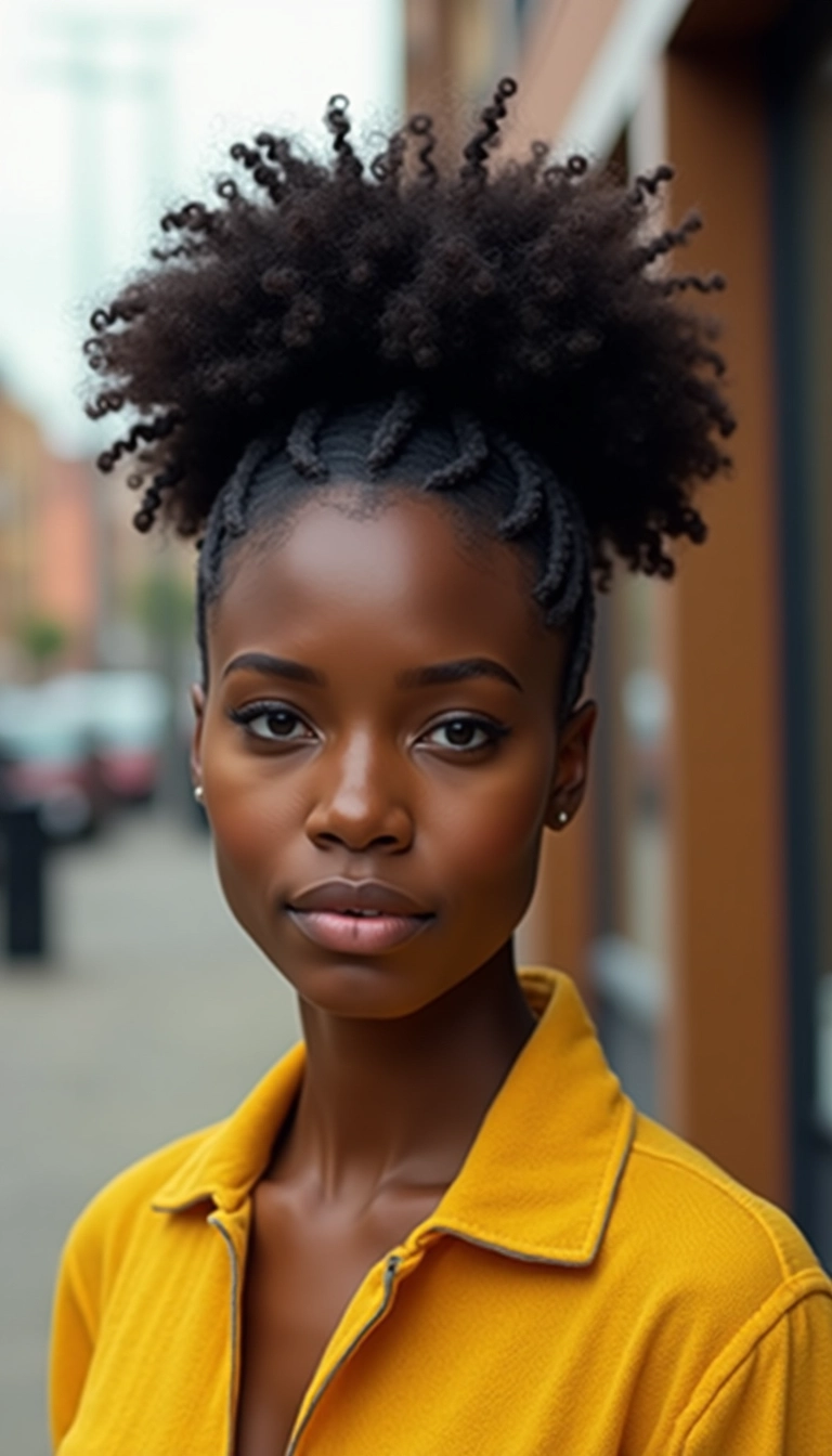 Pineapple Updo