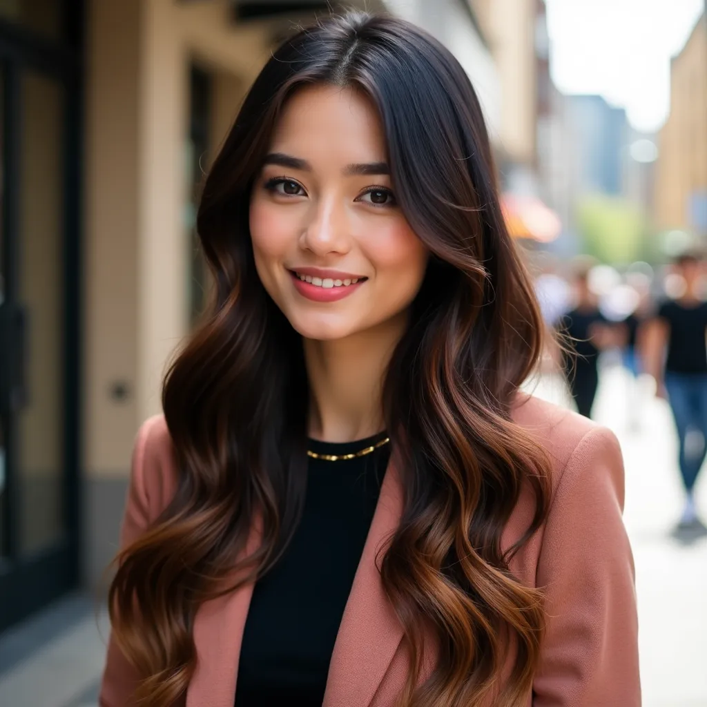 Caramel Peek-a-Boo Highlights