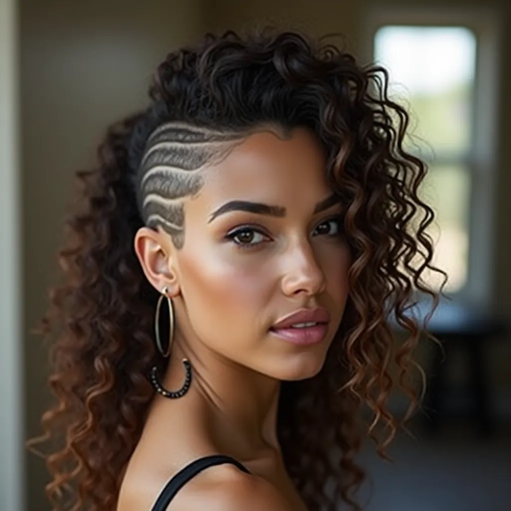 Undercut with Design