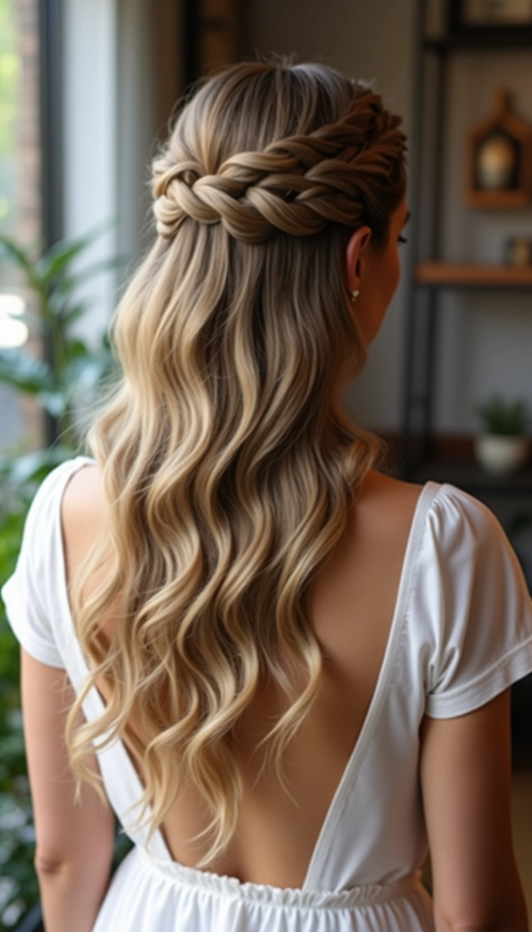 Bridal Braid Crown
