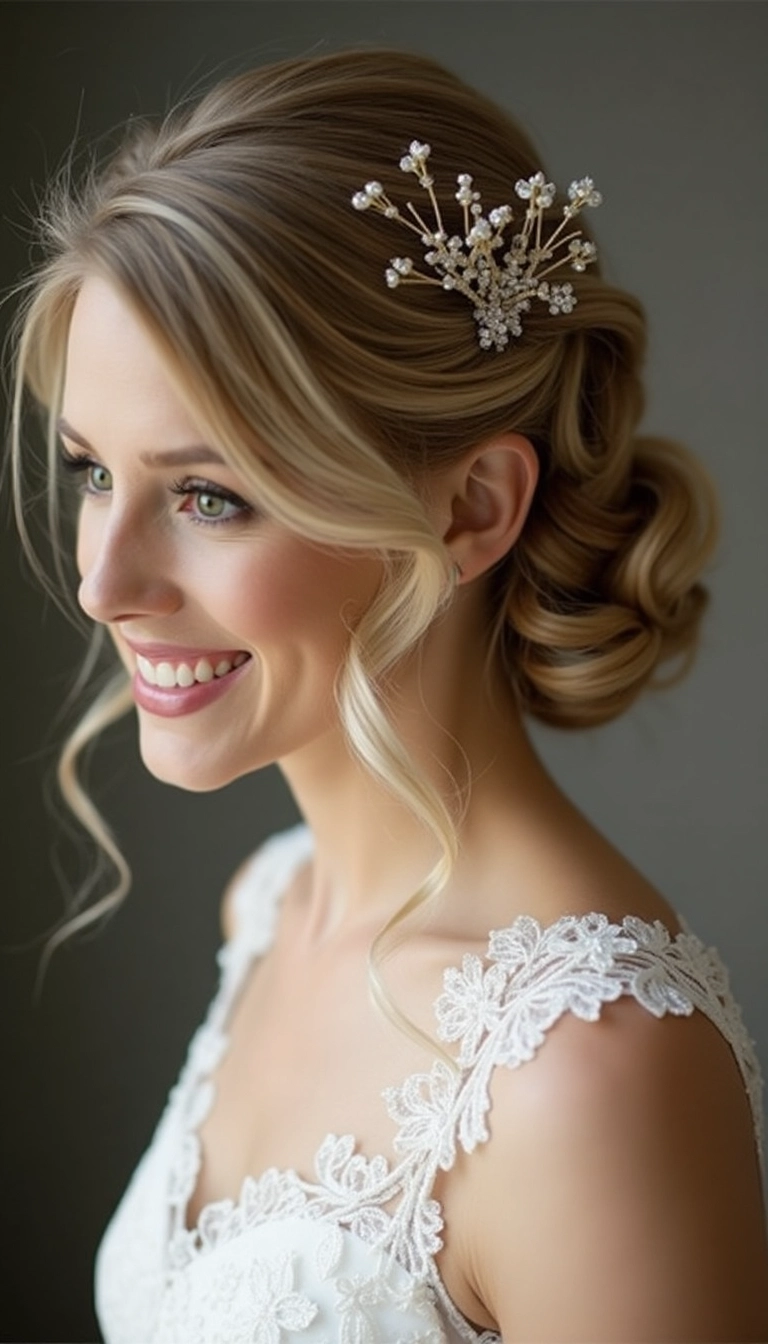 Half-Up with Curls