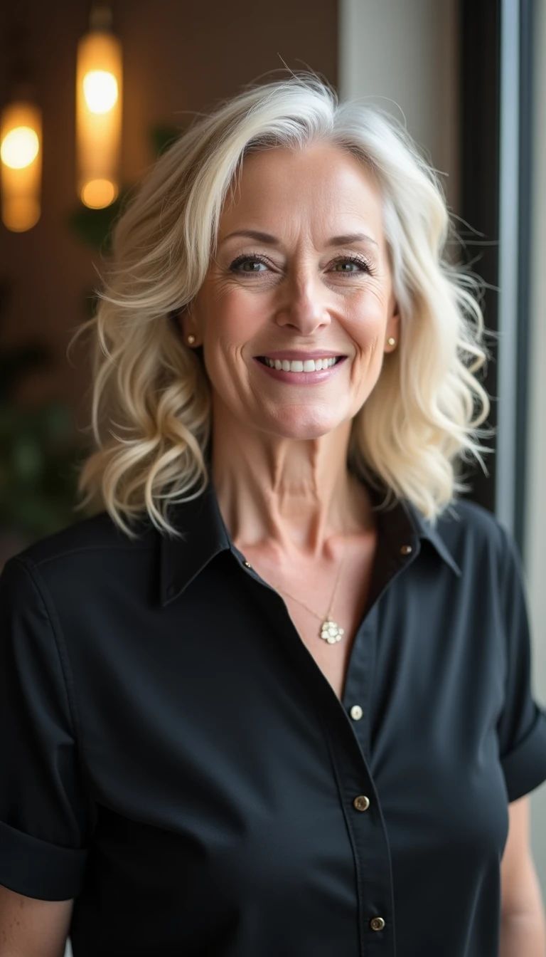 Sassy Hair Older Women Hairstyles: The Tousled Lob