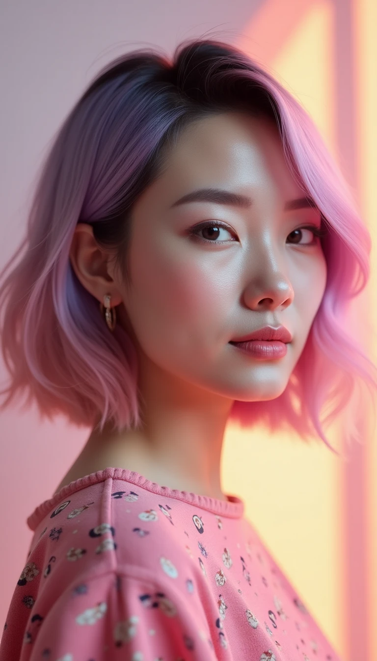 Colorful Chin Length Bob Hairstyles: A Splash of Creativity