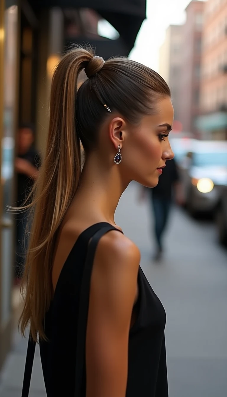 Sleek Ponytail Hairstyles for Special Occasions: Glamorous and Chic