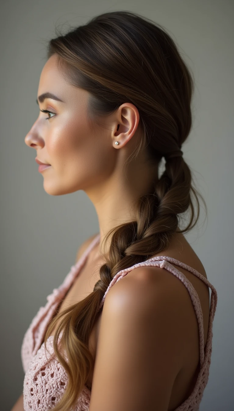 Simple Low Ponytail: The Ultimate Easy Hairstyle For Medium Hair